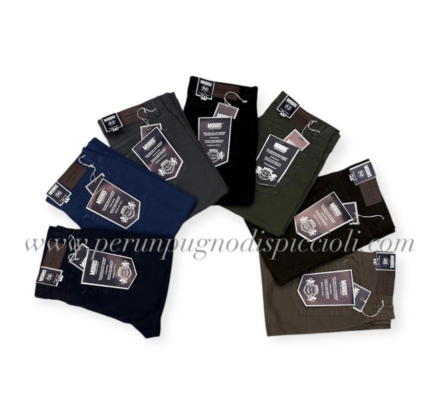 Pantalone Morris in gabardina 5 tasche art: mw cotton