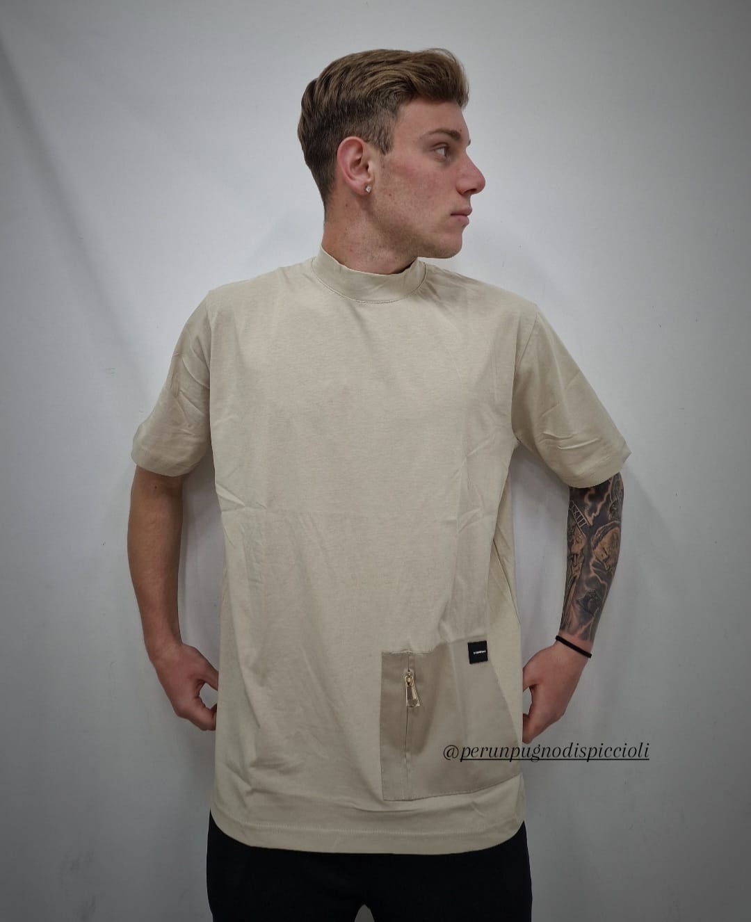 T-shirt Reset2.0 con tasca