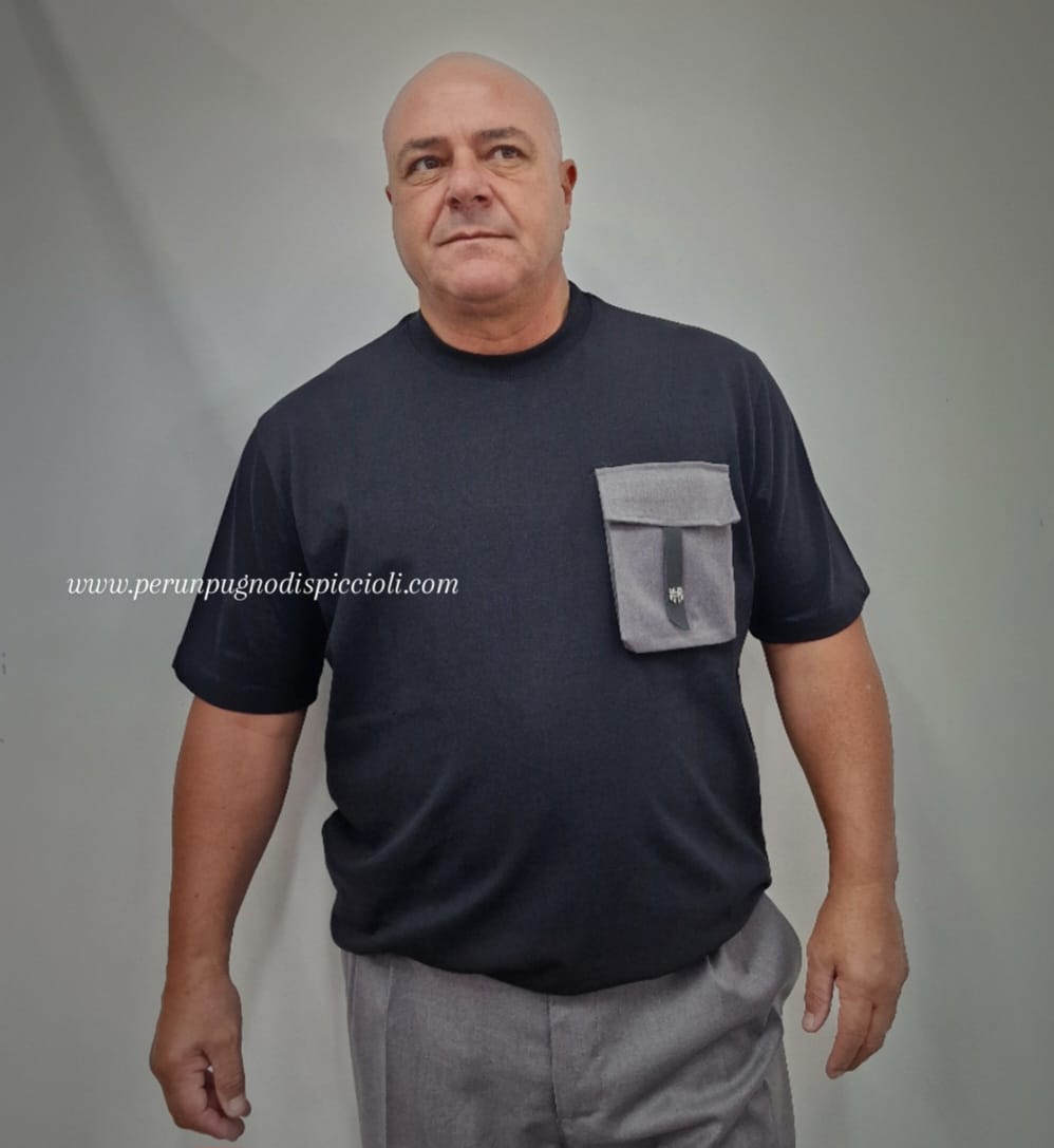 T-shirt Reset 2.0 con taschino