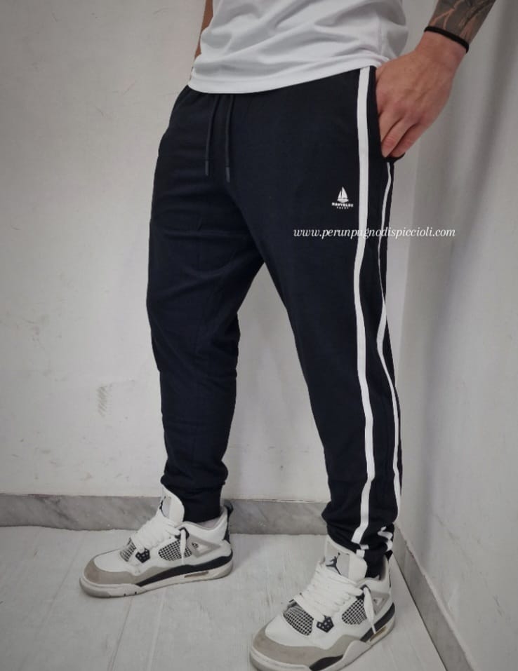 Pantalaccio tuta Navy Blue con righe