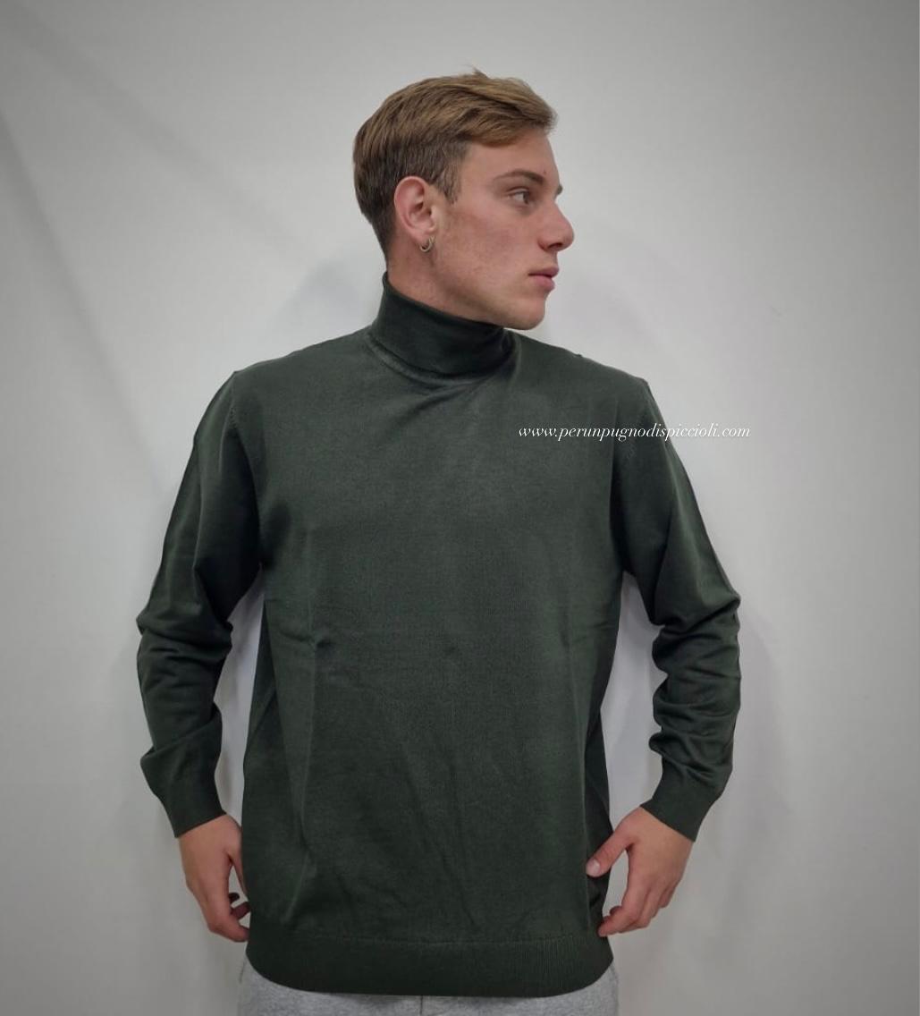 Maglia collo alto Nerovago art: 730007-over