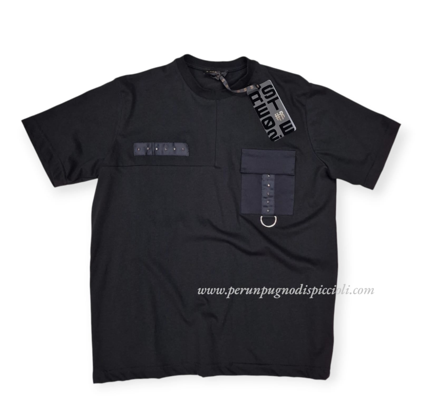 T-Shirt Reset 2.0 con borchie