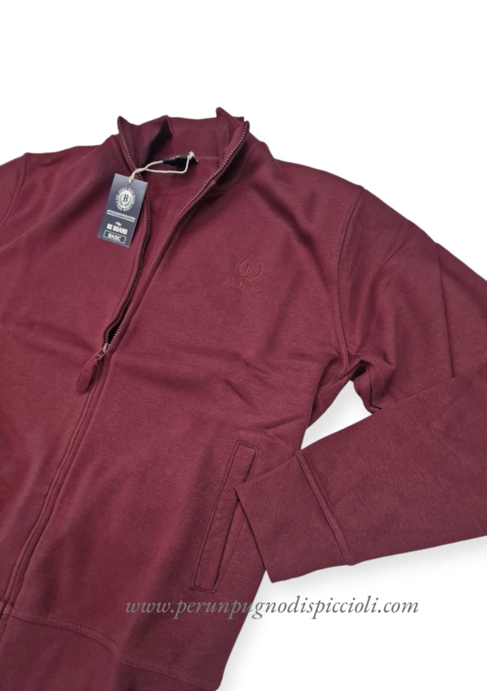 Felpa Be Board con zip art: 9030