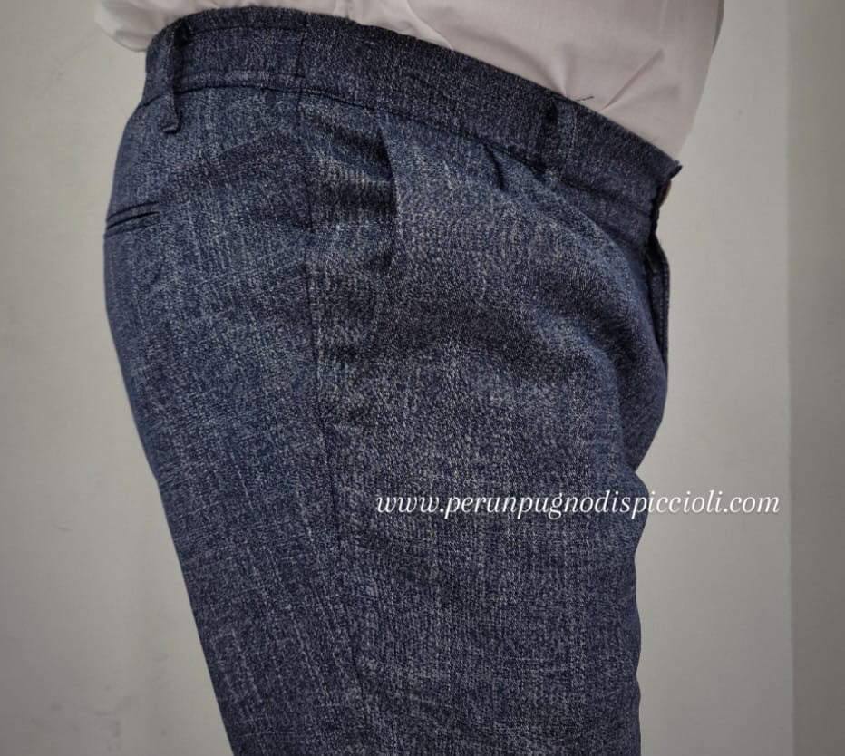 Pantalone mezzo elastico fiammato Reset 2.0