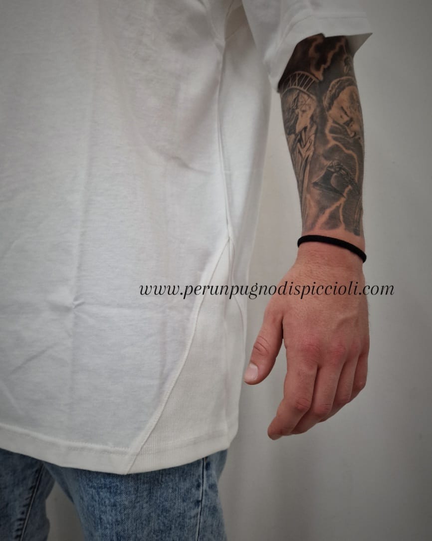 T-shirt Paul Diamond basic con costina