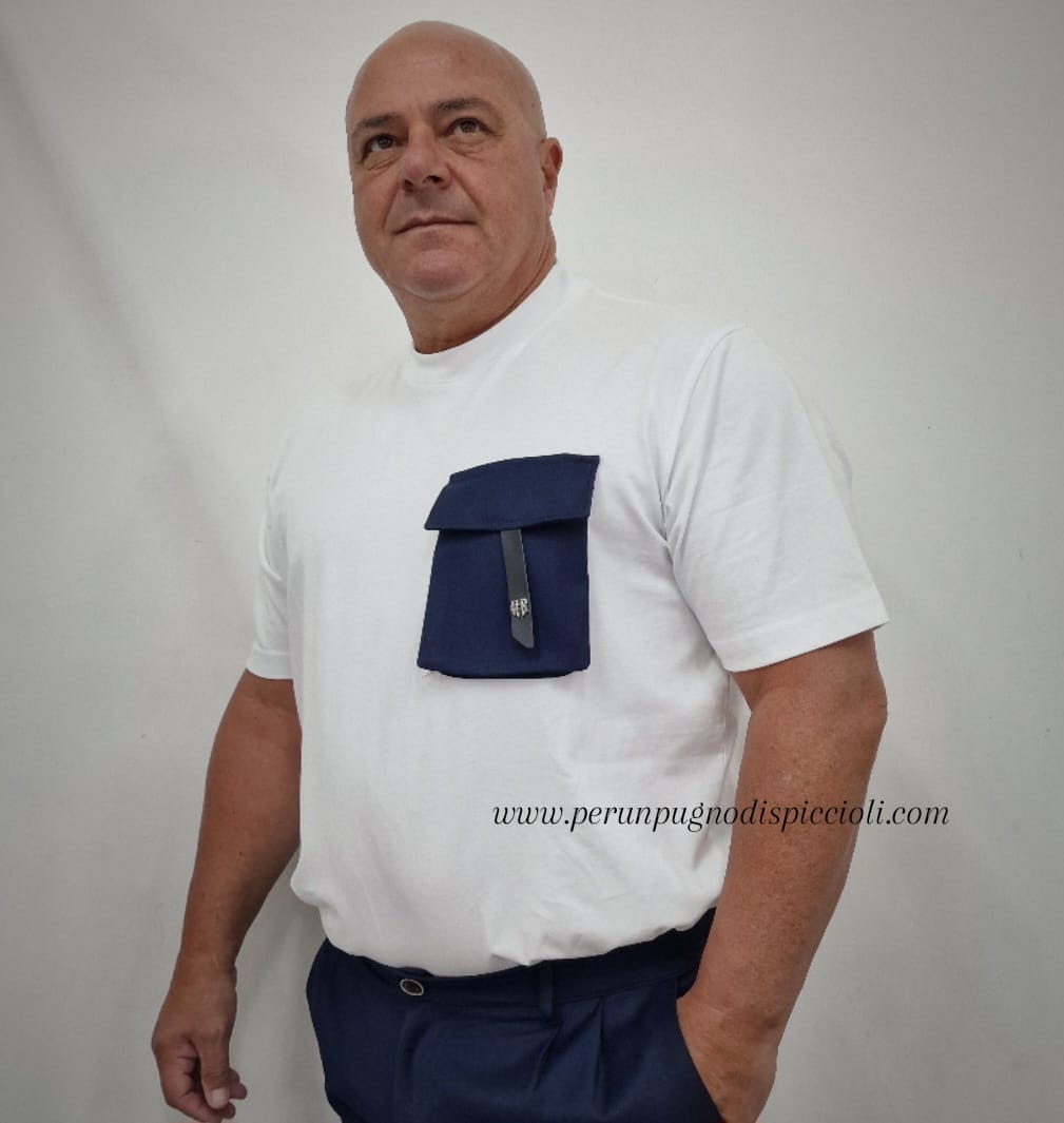 T-shirt Reset 2.0 con taschino