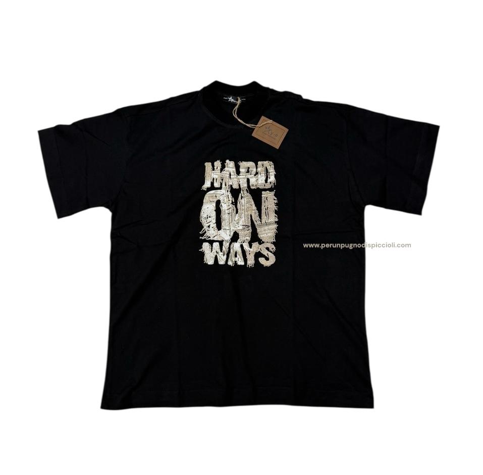 T-shirt Key more art: hard big over