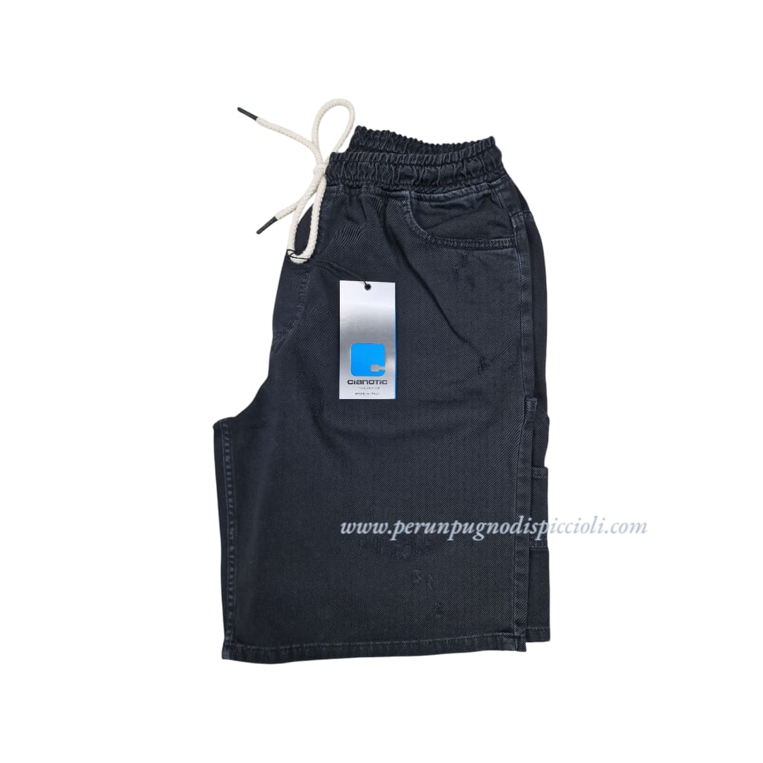 Shorts Cianotic elastico art: carpenter old