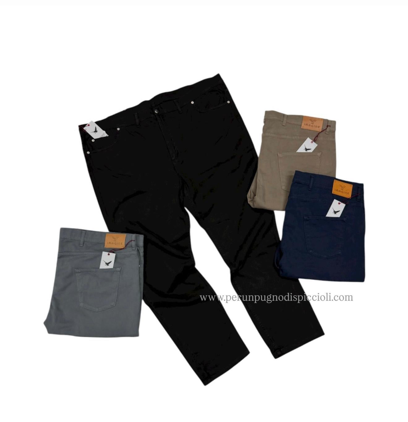 Pantalone Imagine 5/ tasche in gabardina