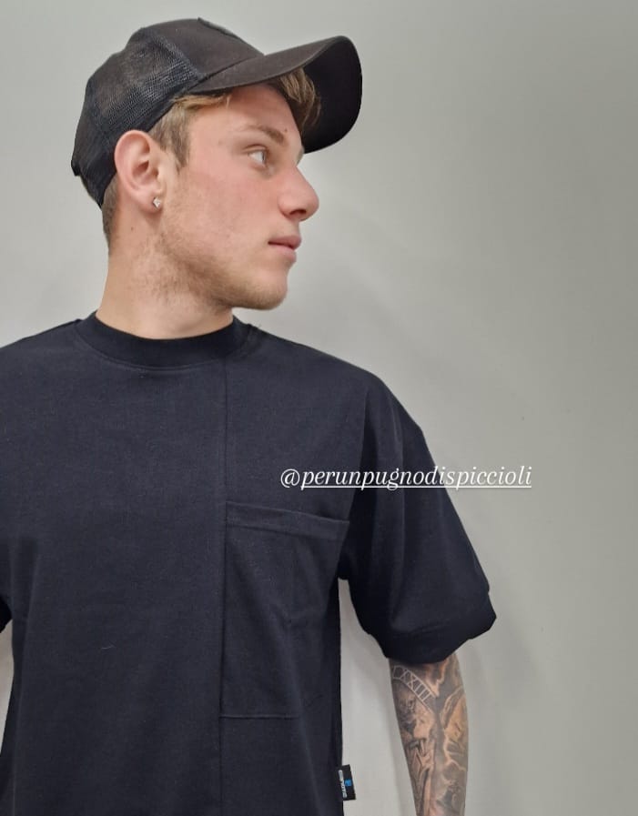 T-shirt Cianotic con taschino