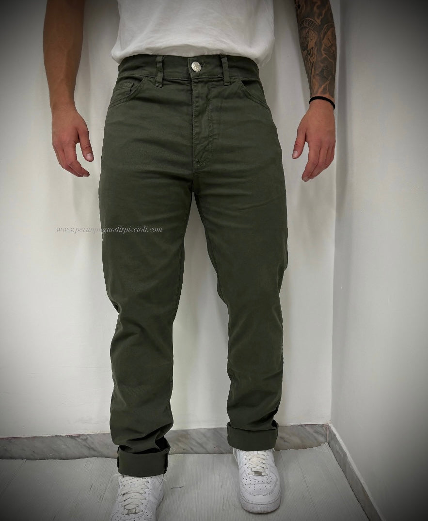 Pantalone Morris in gabardina 5 tasche art: mw cotton