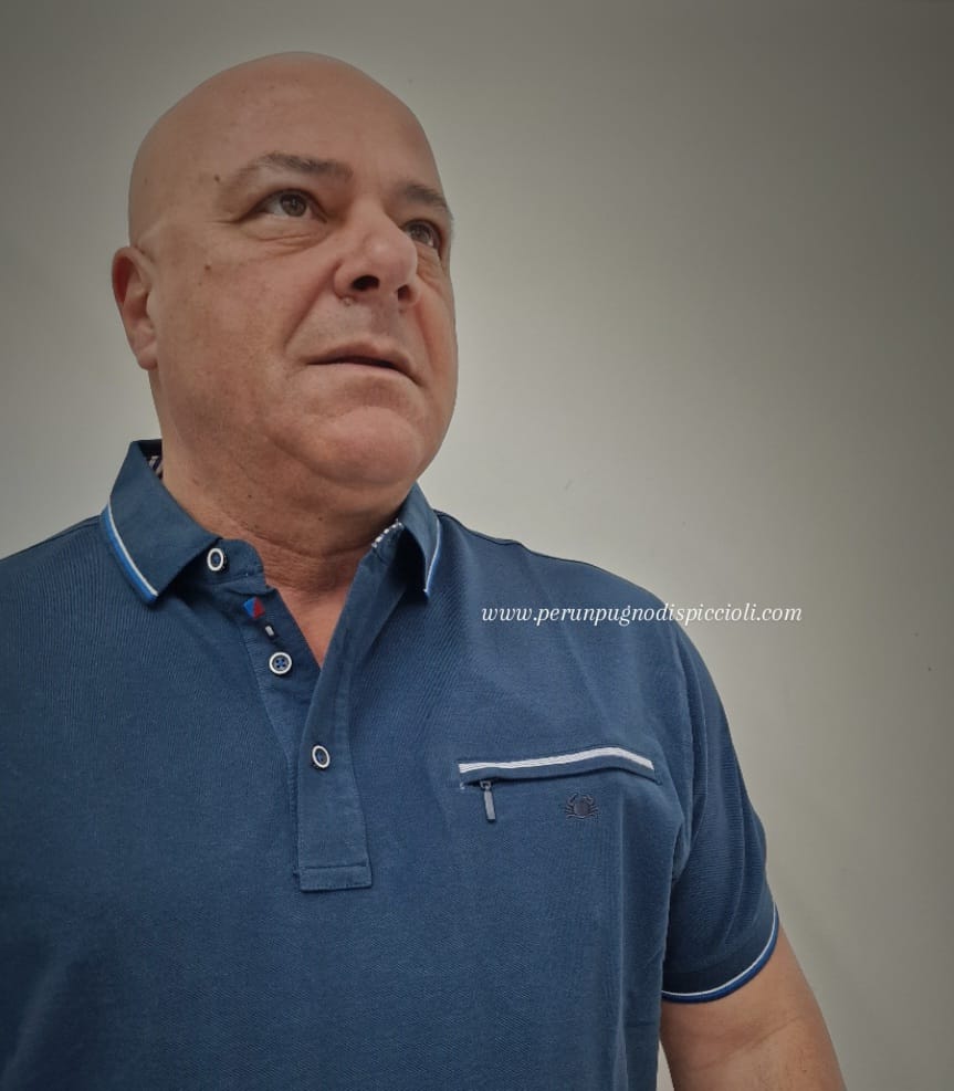 Polo Granchio con taschino con zip