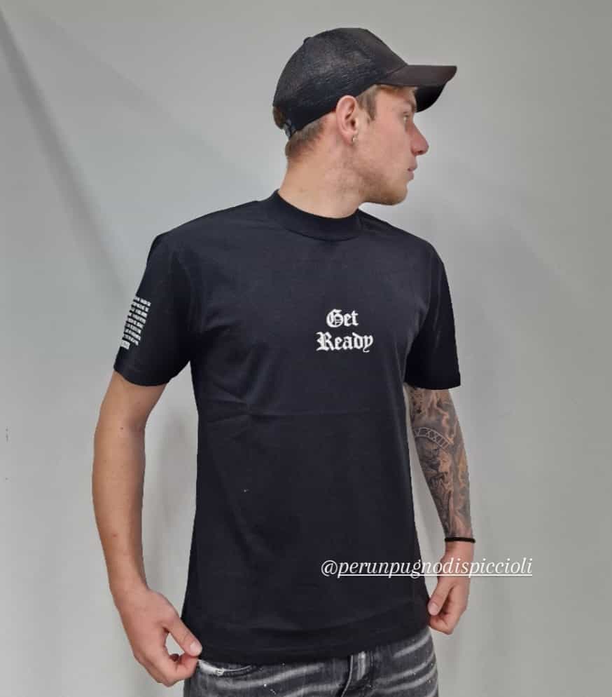 T-shirt Cianotic con stampa