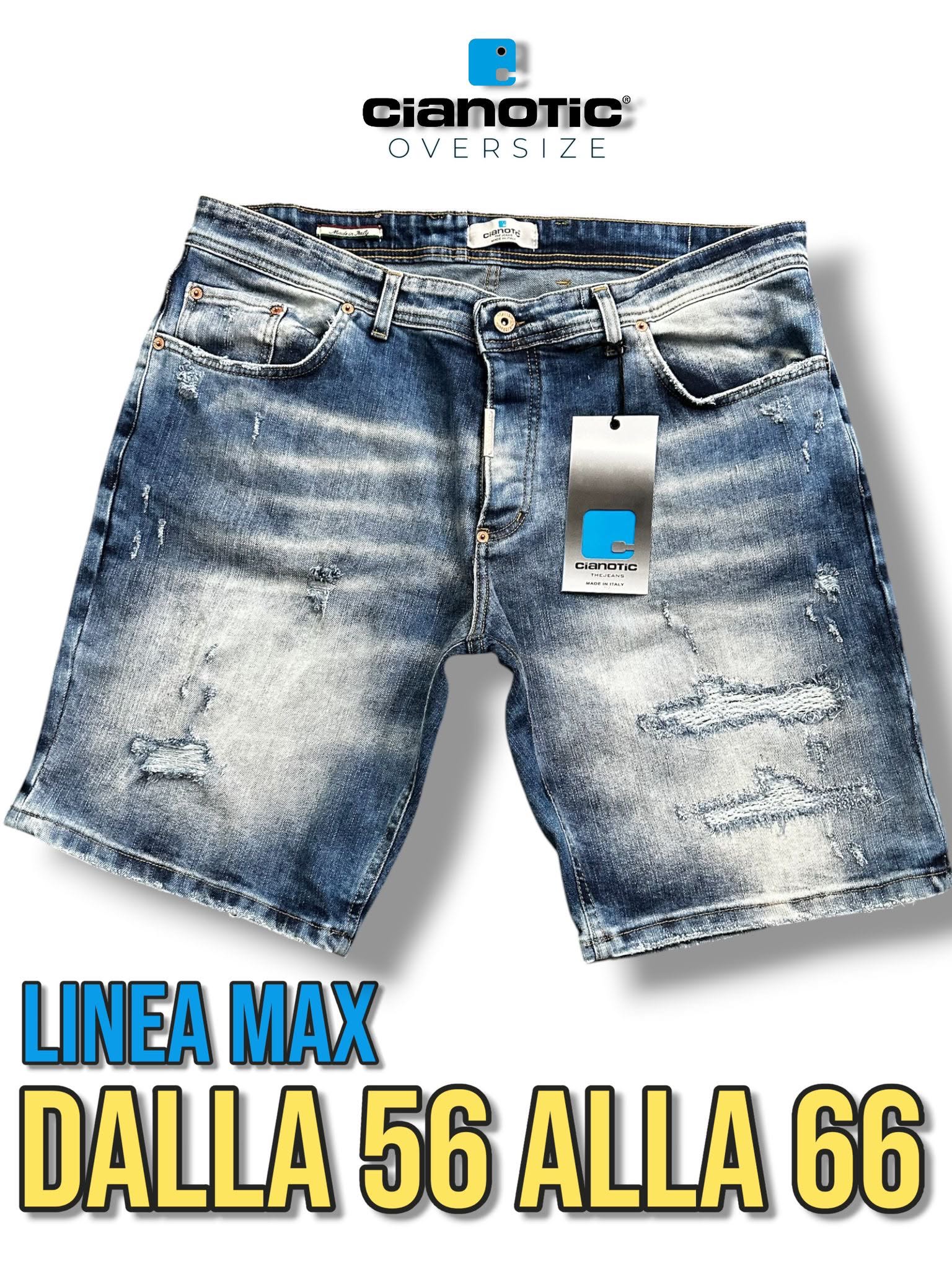 Shorts Cianotic art: jackson blue