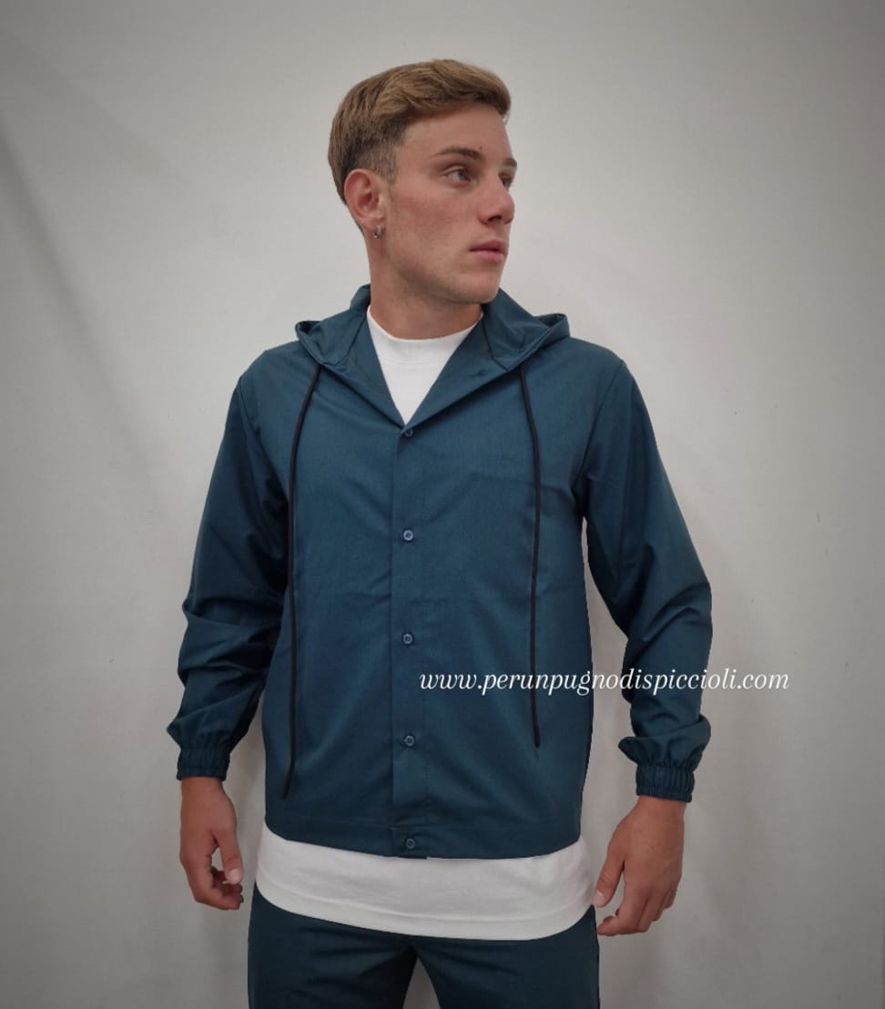 Camicia con cappuccio Reset 2.0 over