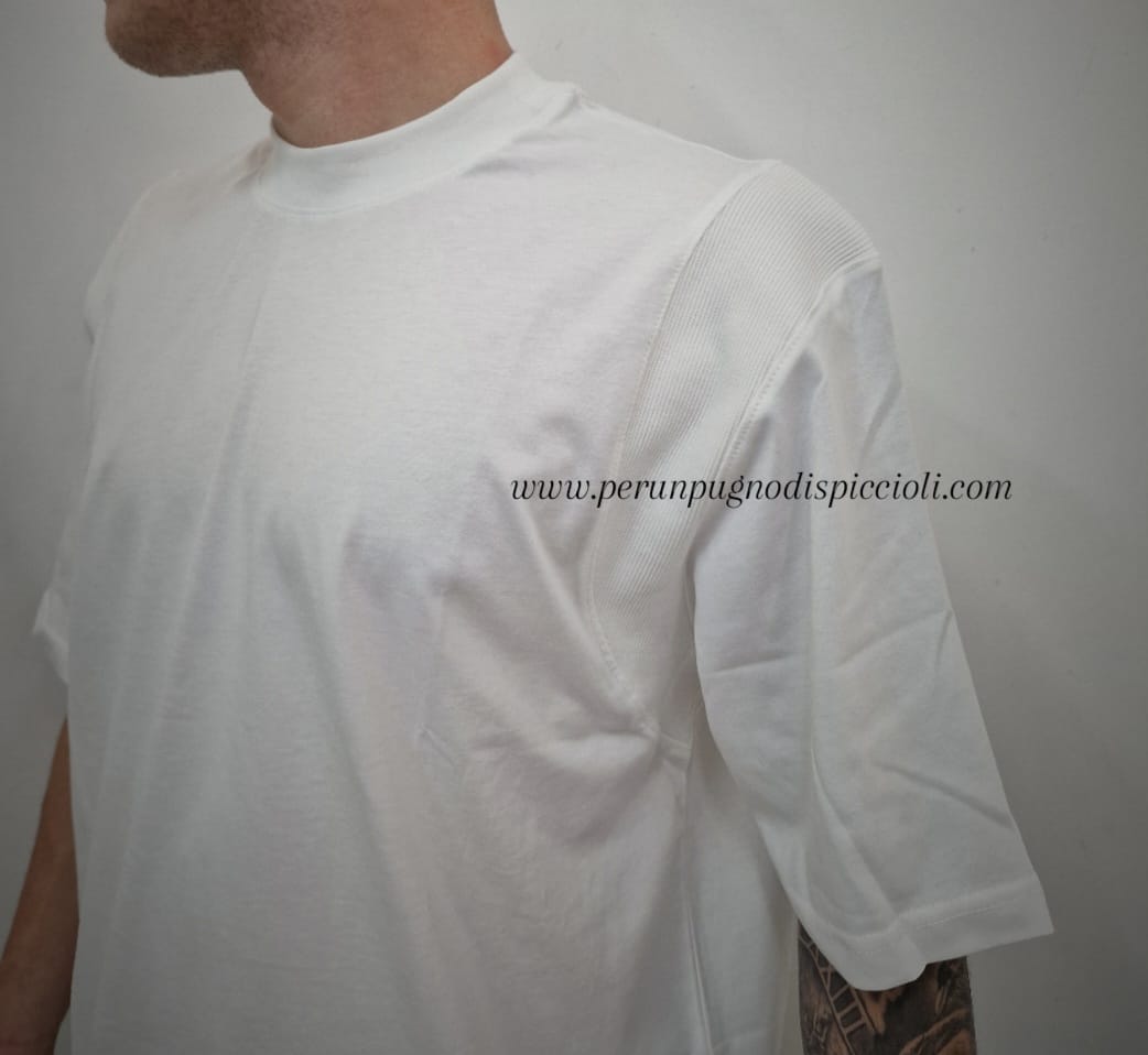 T-shirt Paul Diamond basic con costina