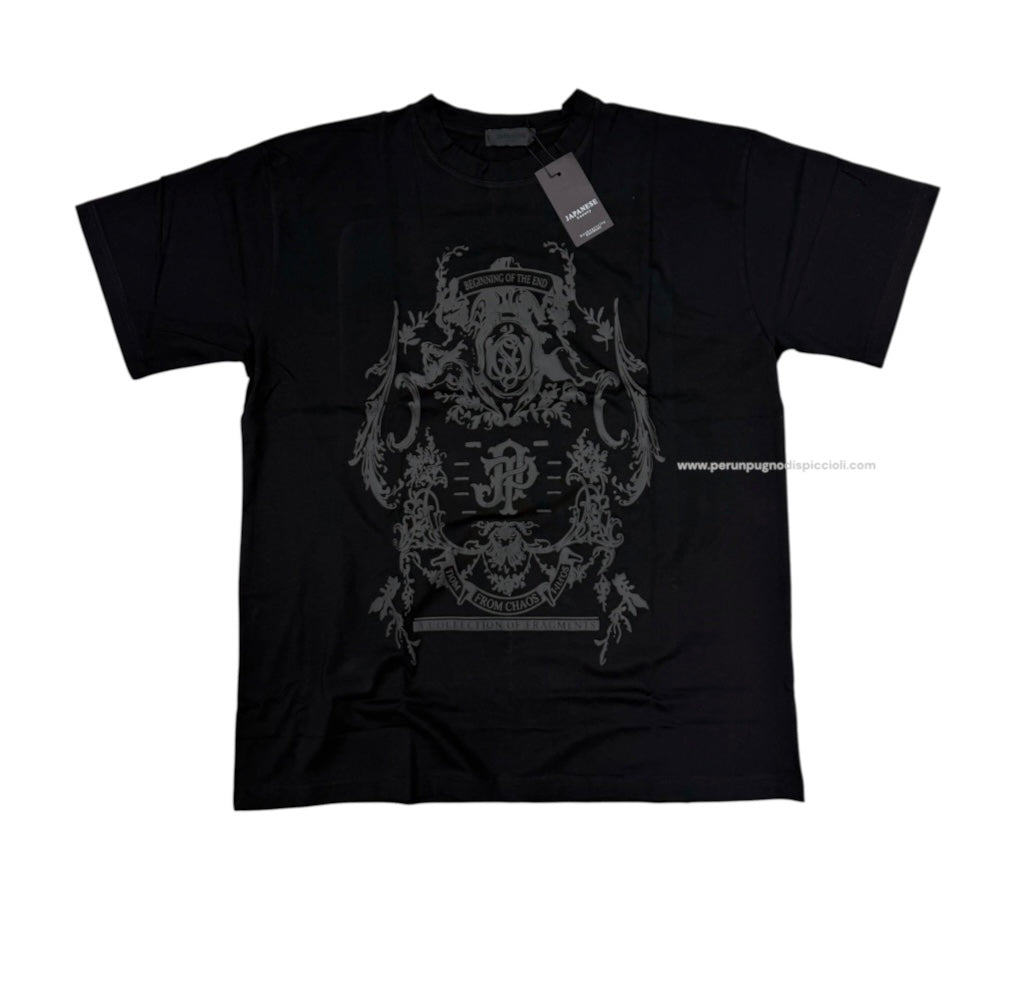 T-shirt Japanese art: stampa rialzata