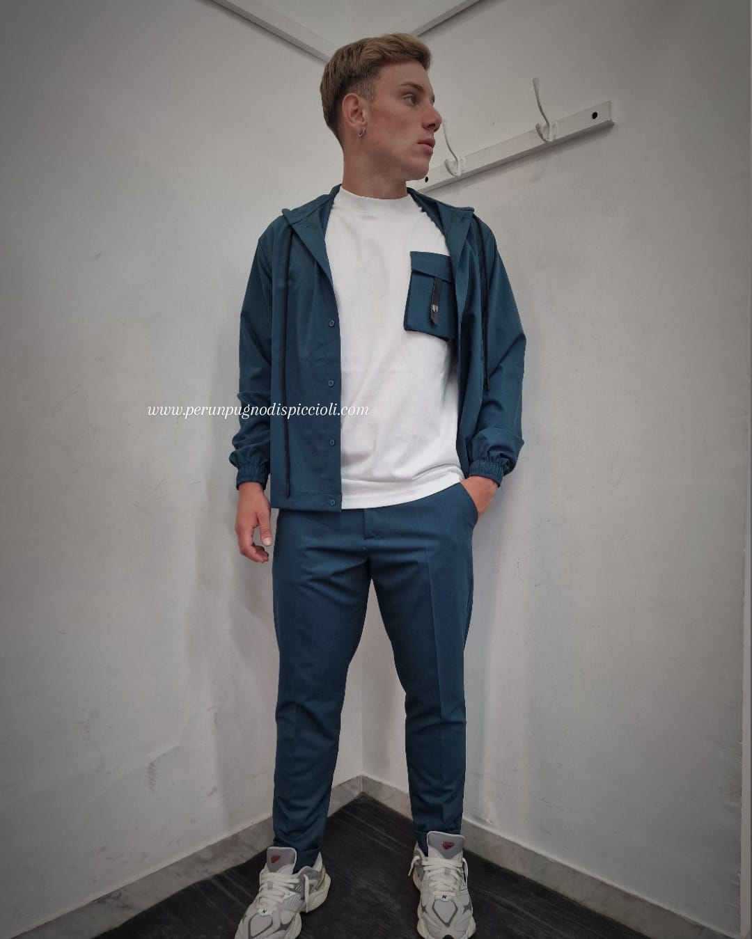 Camicia con cappuccio Reset 2.0 over