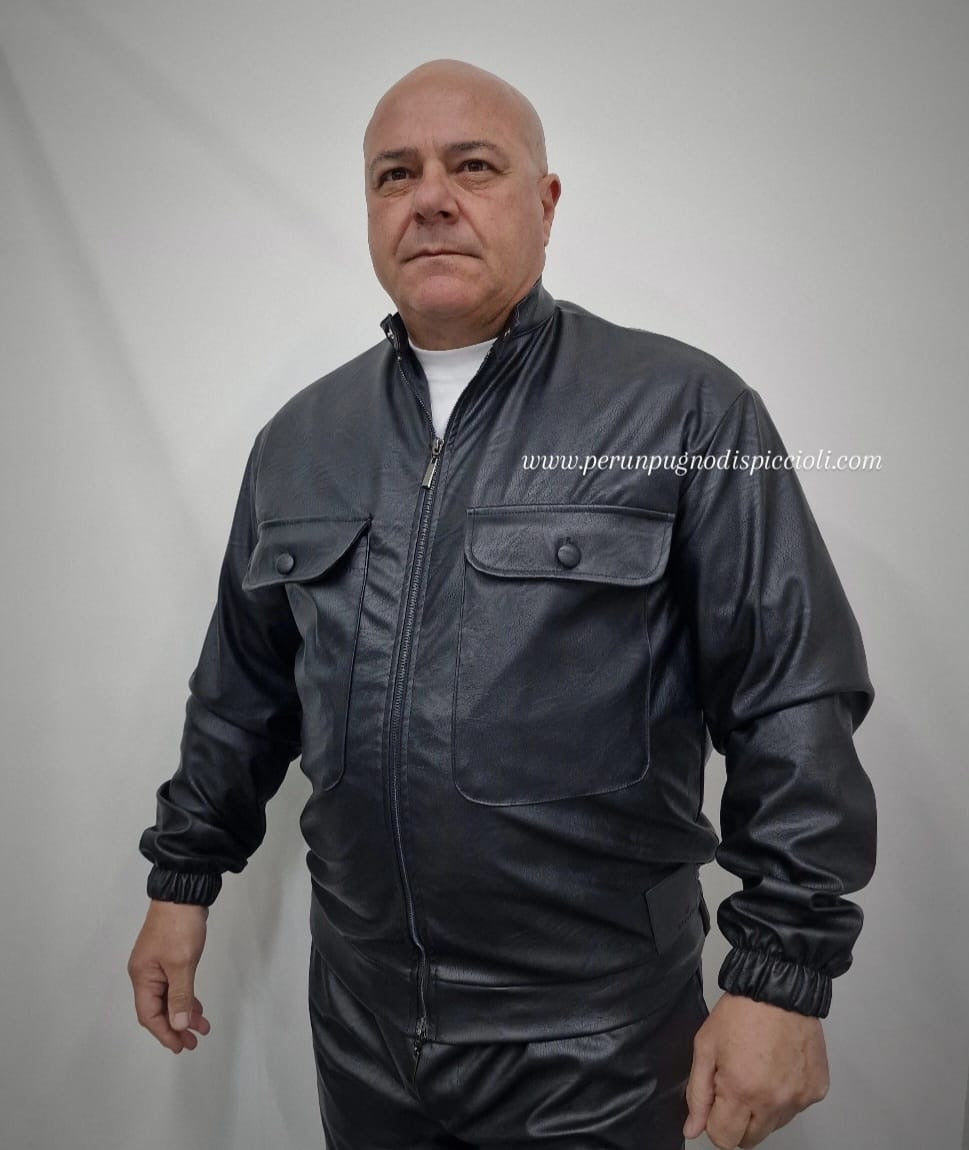 Giubbotto Reset 2.0 in ecopelle over