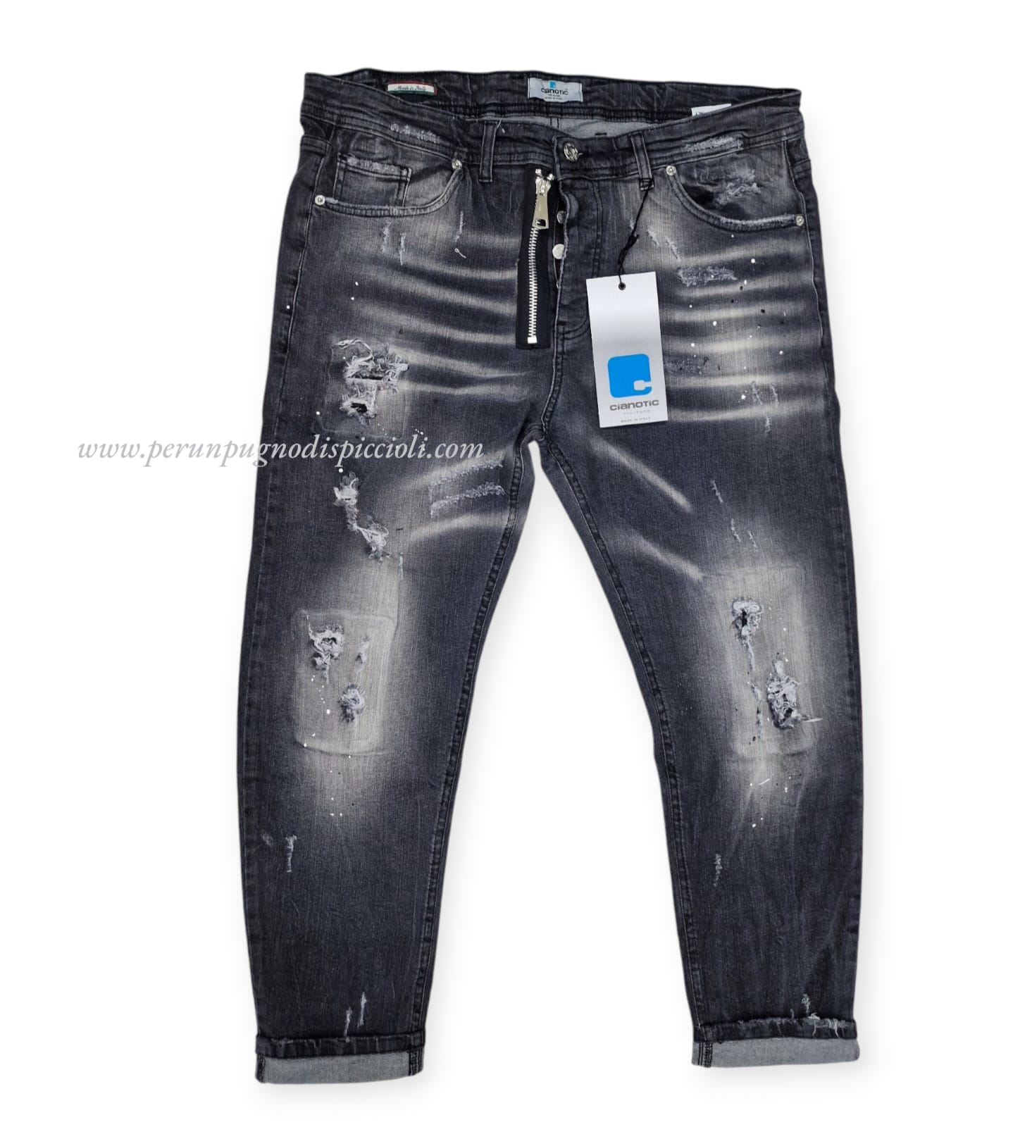 Jeans Cianotic art: london black max