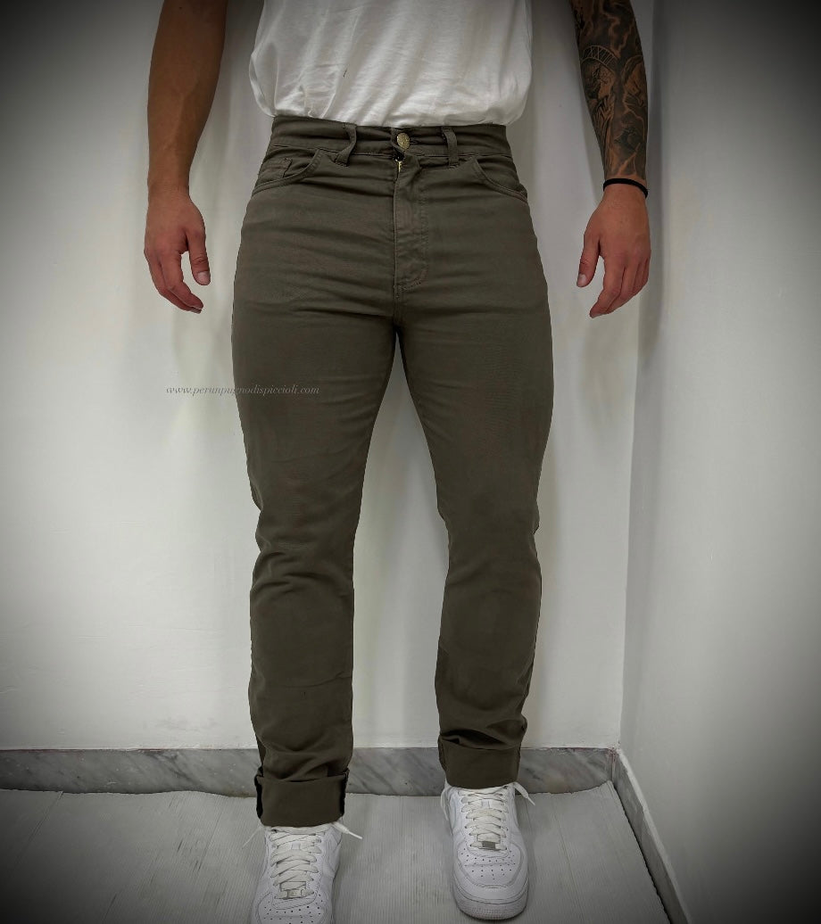 Pantalone Morris in gabardina 5 tasche art: mw cotton