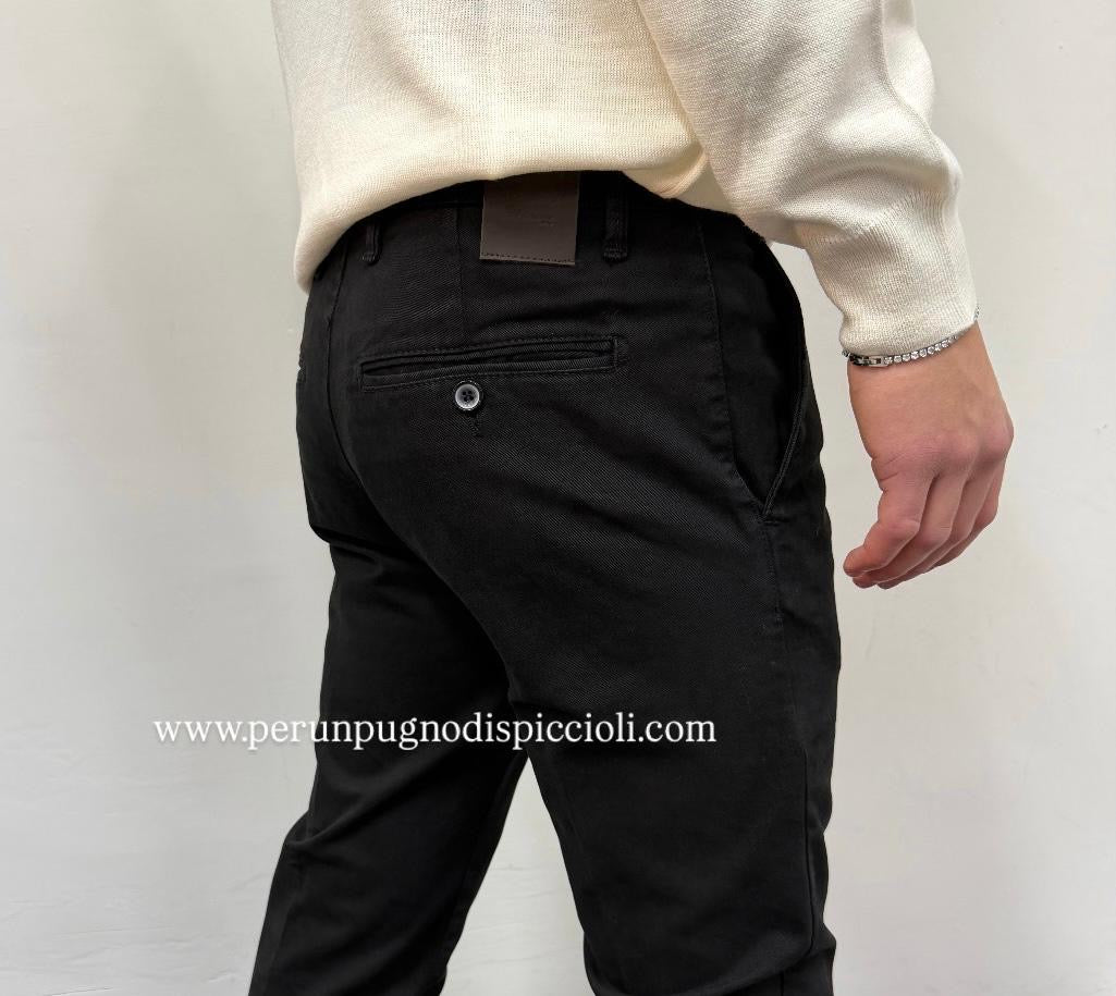 Pantalone Briatore tasca america in gabardina