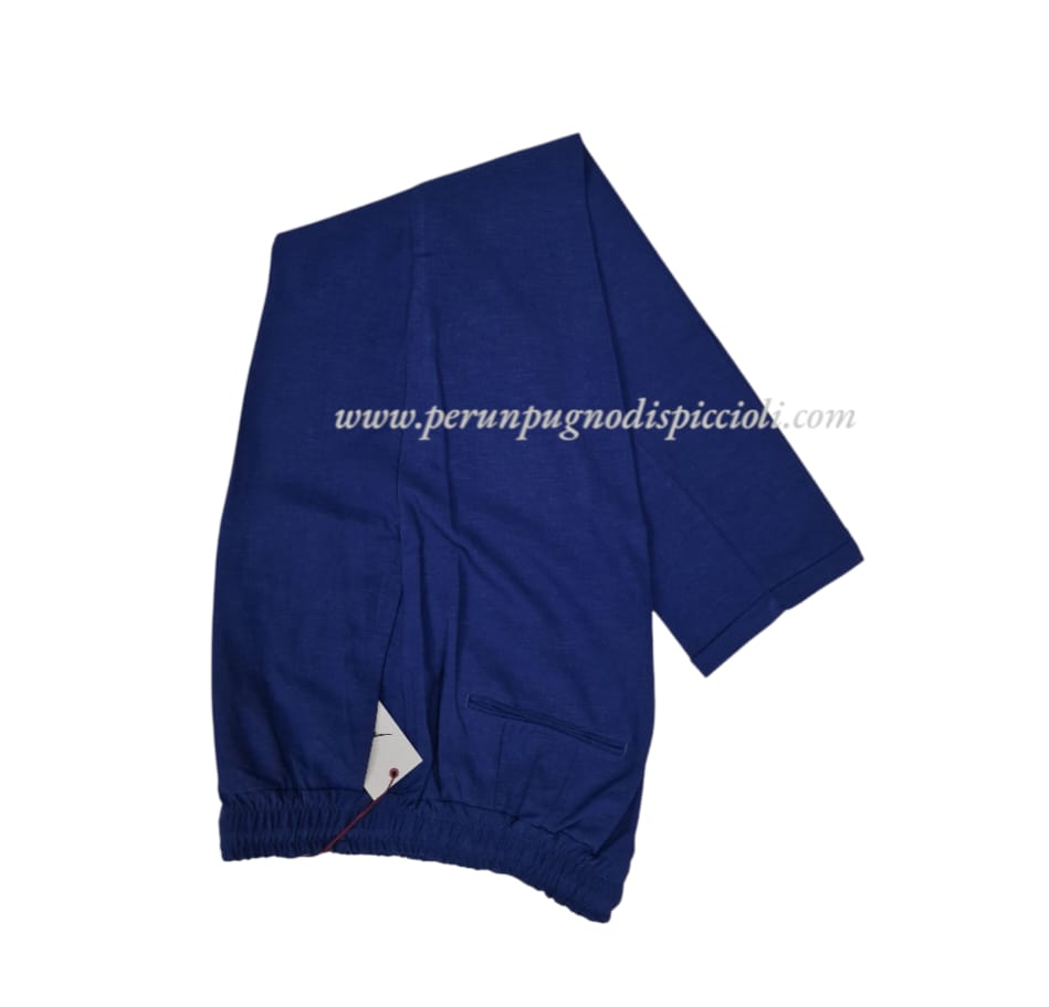 Pantalone Imagine con elastico in lino