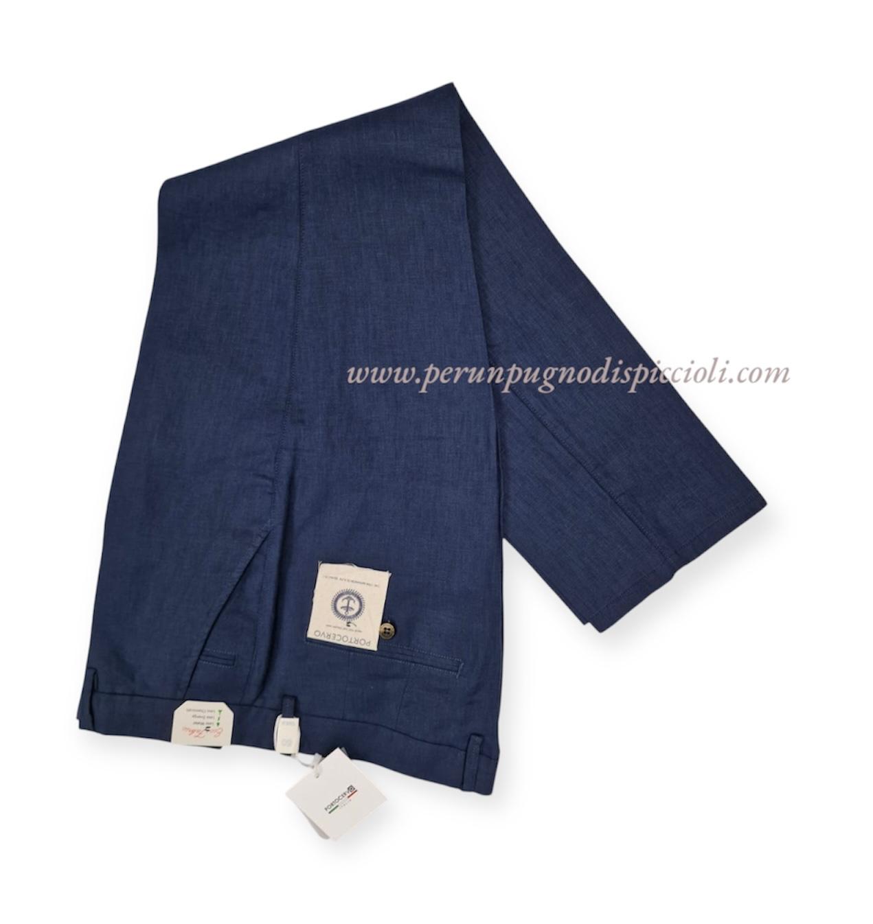 Pantalone Portocervo in lino