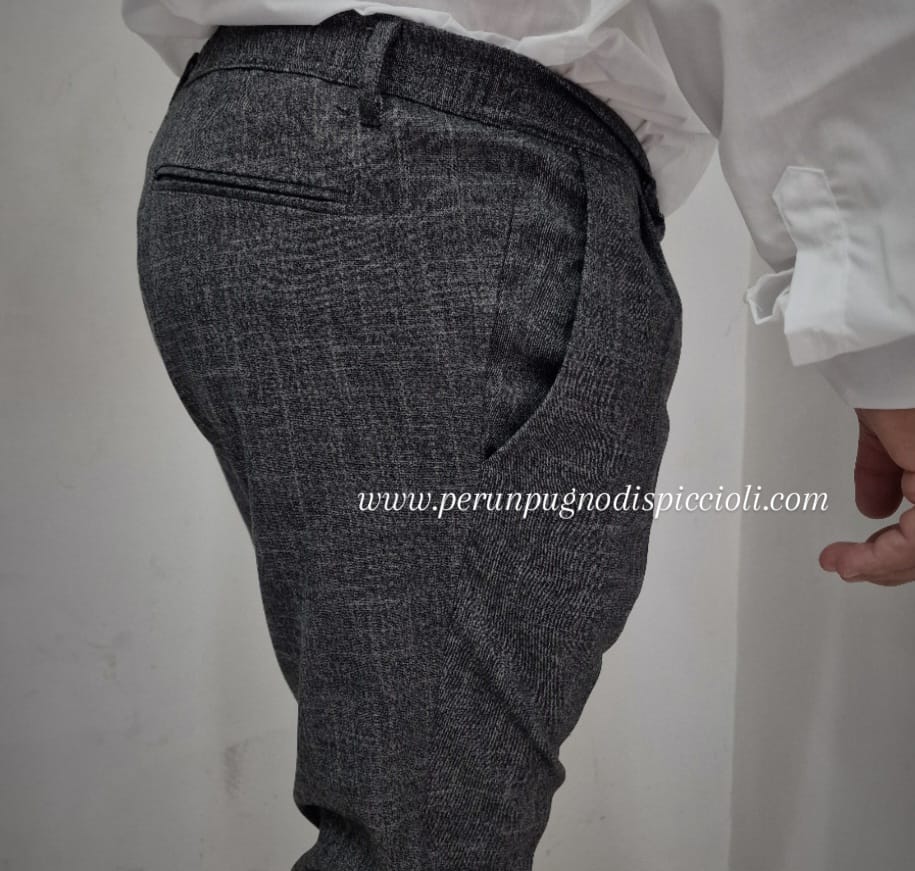 Pantalone mezzo elastico fiammato Reset 2.0