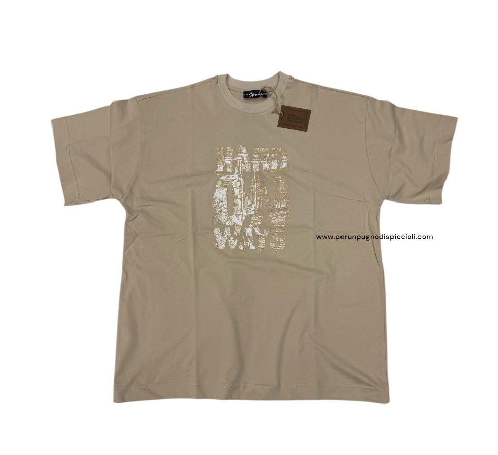 T-shirt Key more art: hard big over