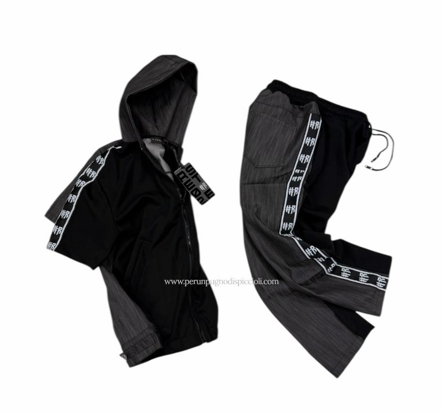 Completo Reset 2.0 art: metà jeans metà dinamik