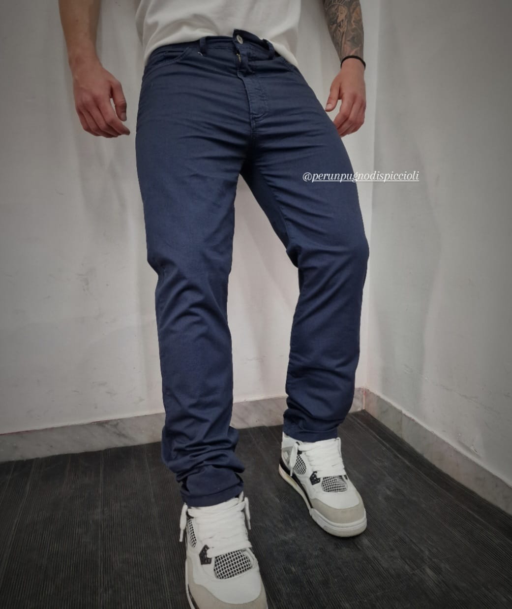Pantalone Morris in cotone 5 tasche