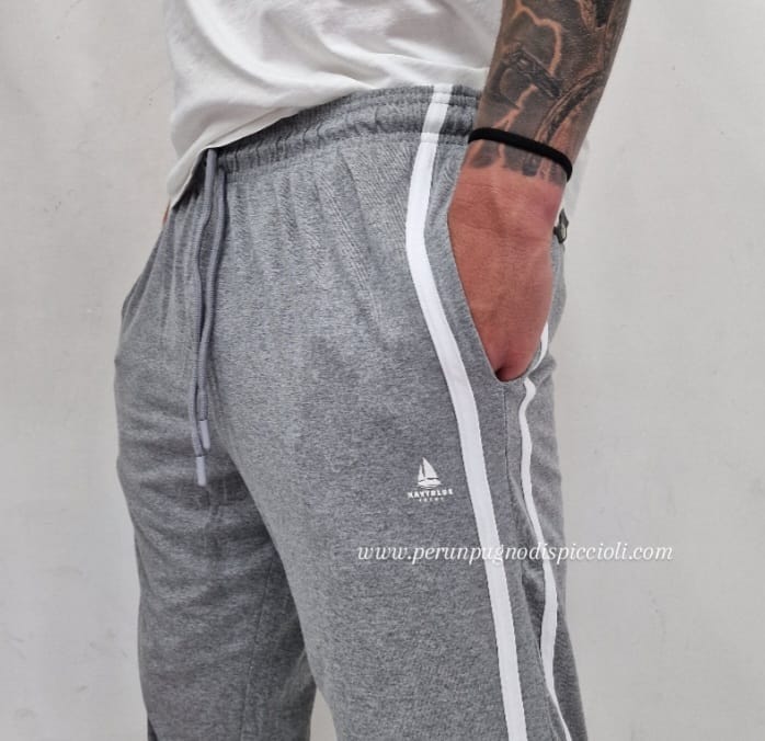 Pantalaccio tuta Navy Blue con righe