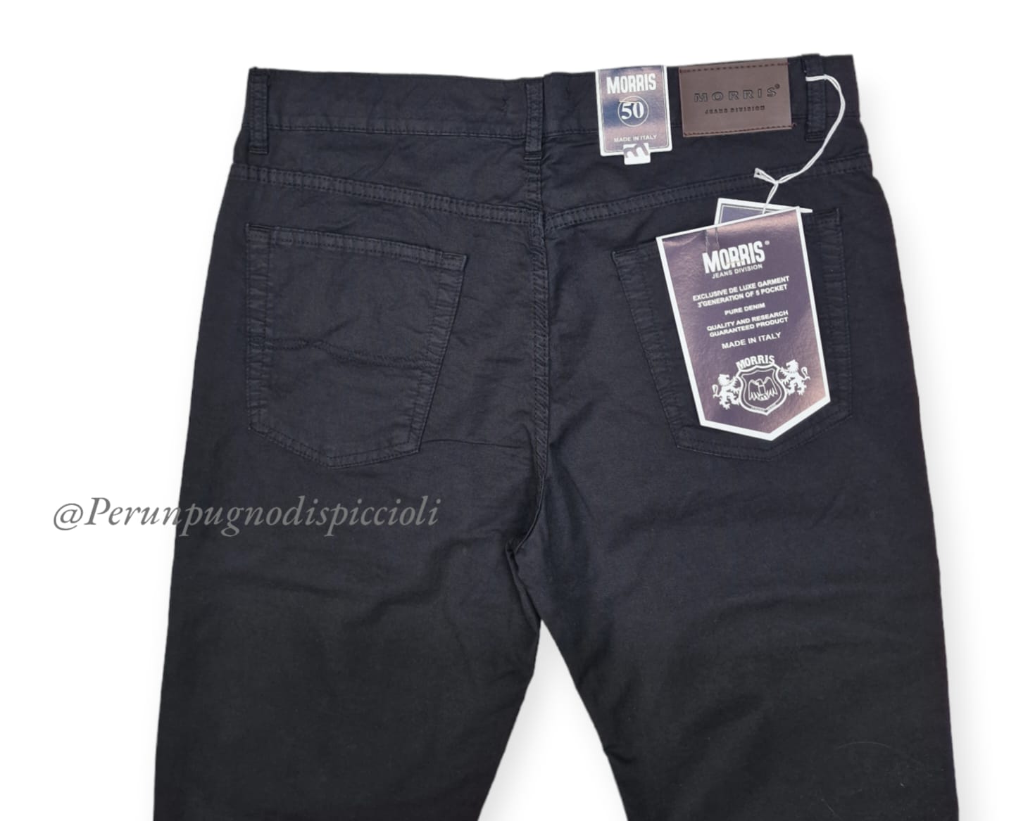 Pantalone Morris in cotone 5 tasche