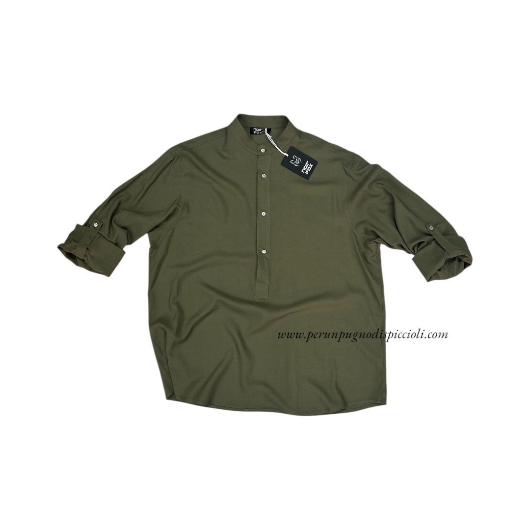 Serafino in lino Noir fox / Joe Marvin over