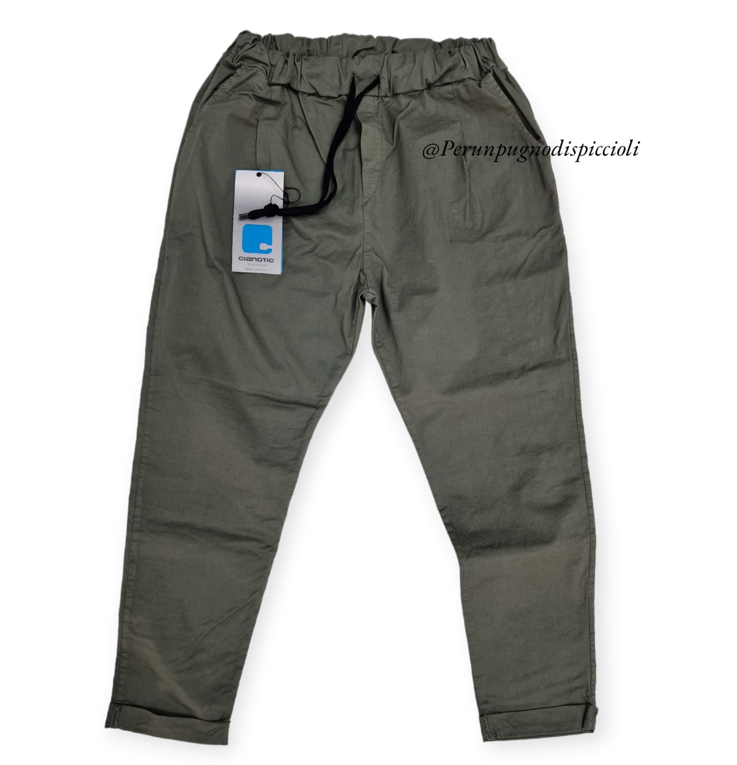Pantalaccio Cianotic in cotone elastico art: Luis cotton