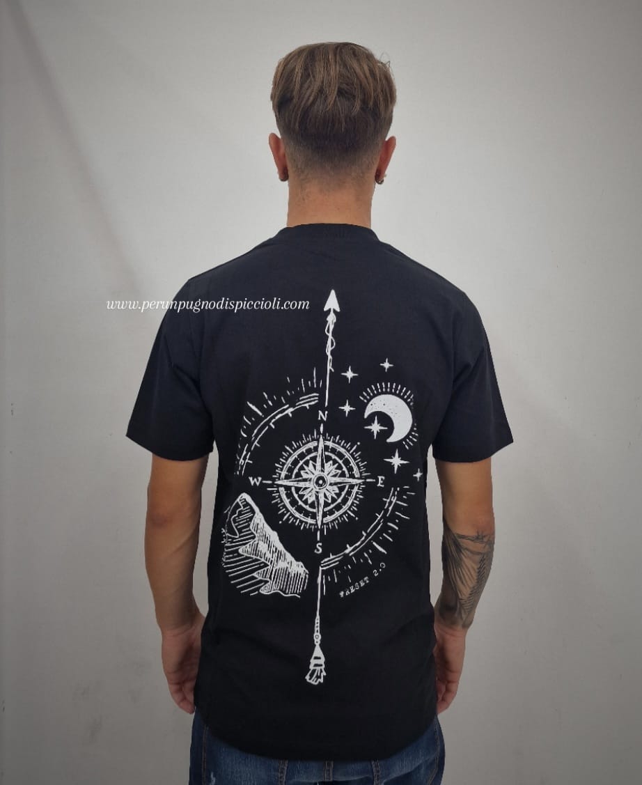 T-shirt rosa dei venti Reset 2.0