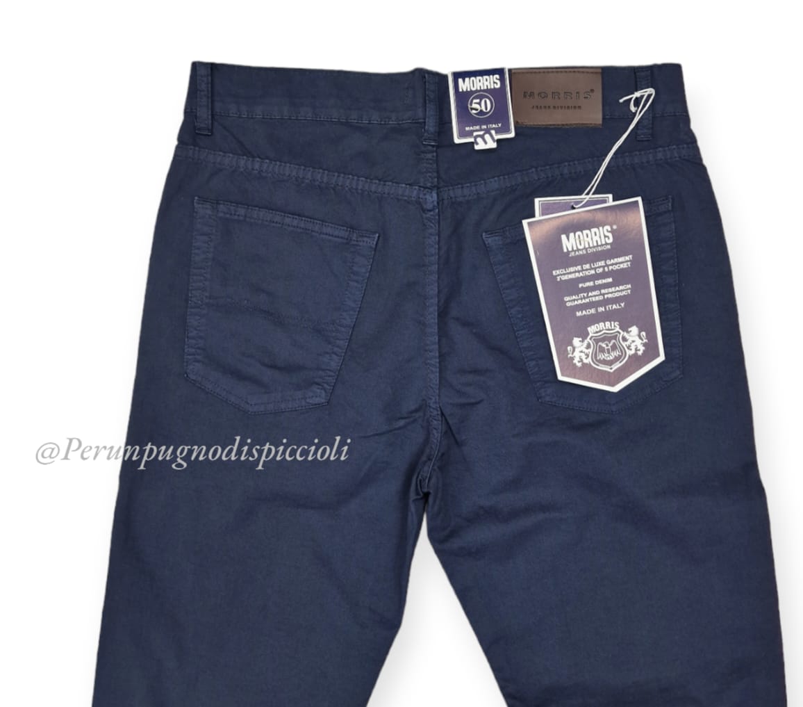 Pantalone Morris in cotone 5 tasche