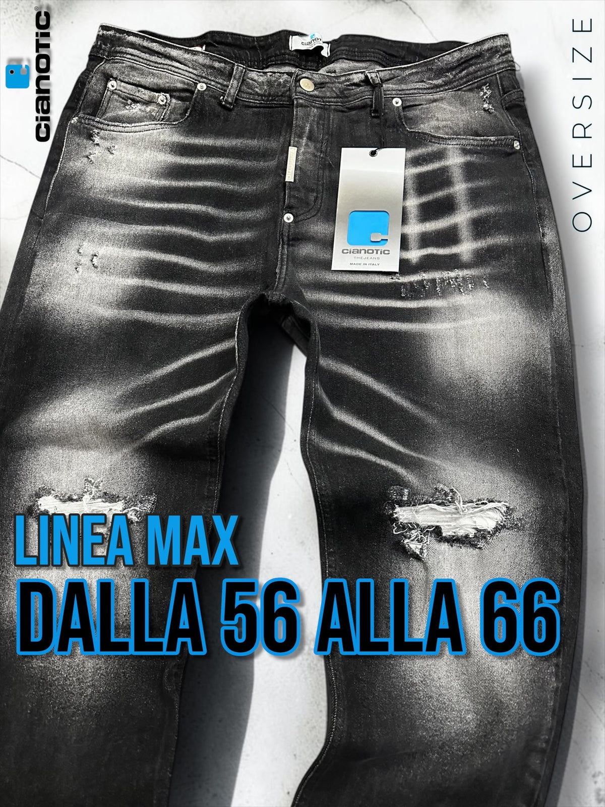 Jeans Cianotic art: Mason black max
