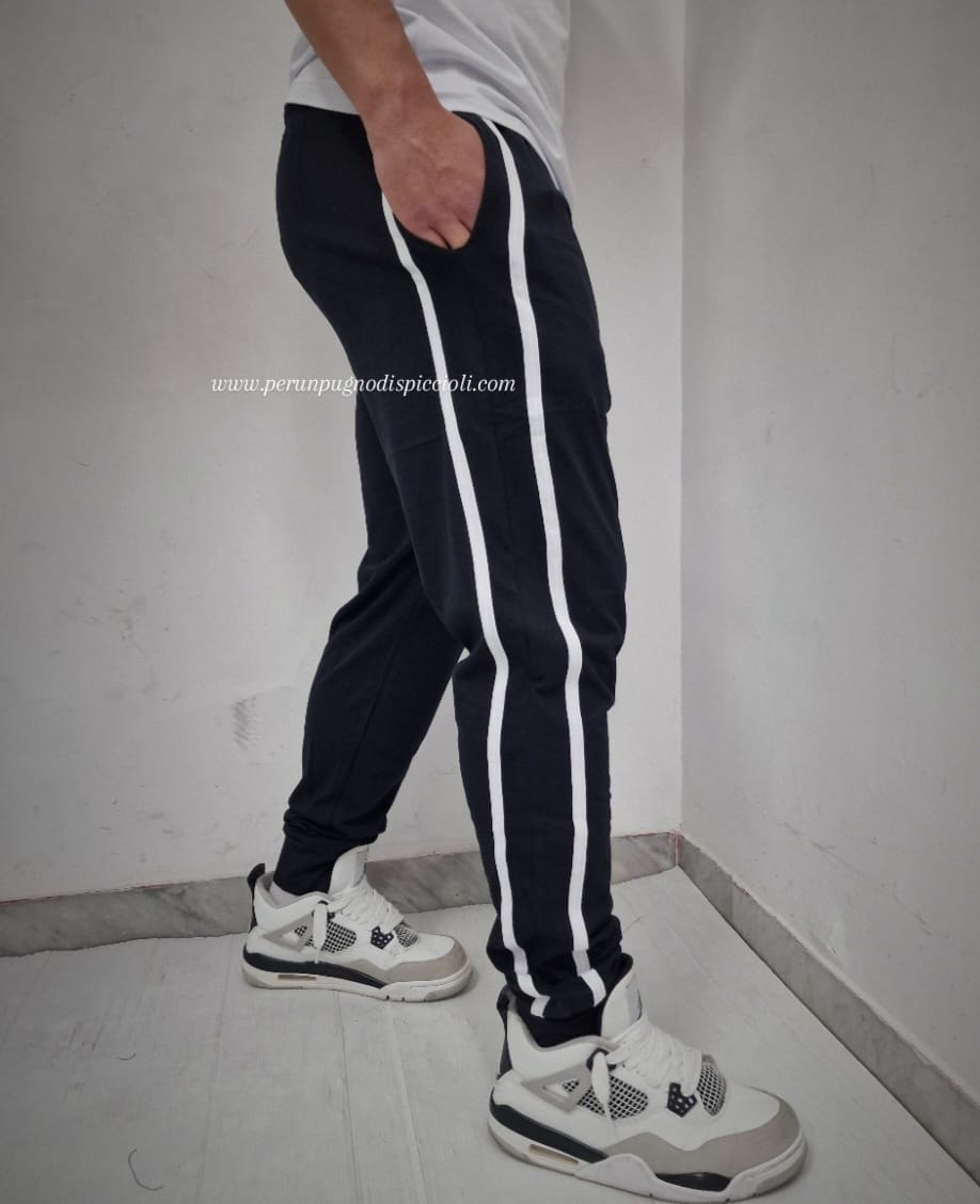 Pantalaccio tuta Navy Blue con righe