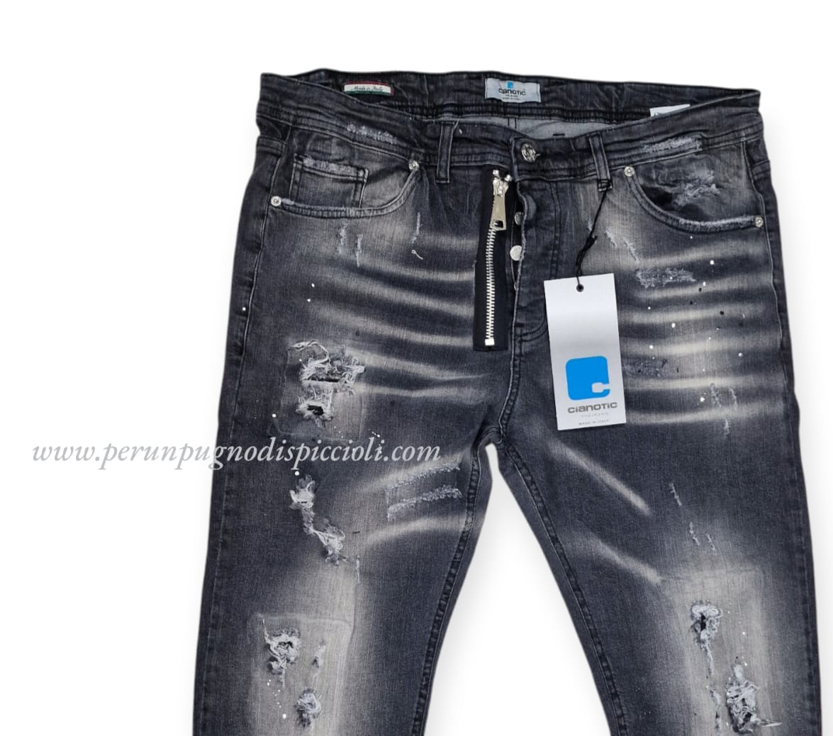 Jeans Cianotic art: london black max