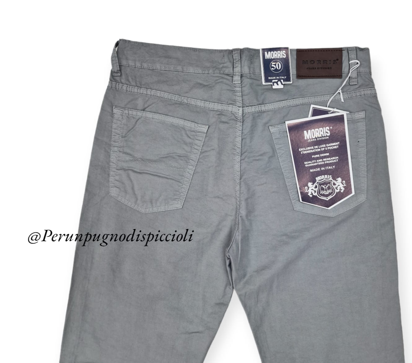 Pantalone Morris in cotone 5 tasche
