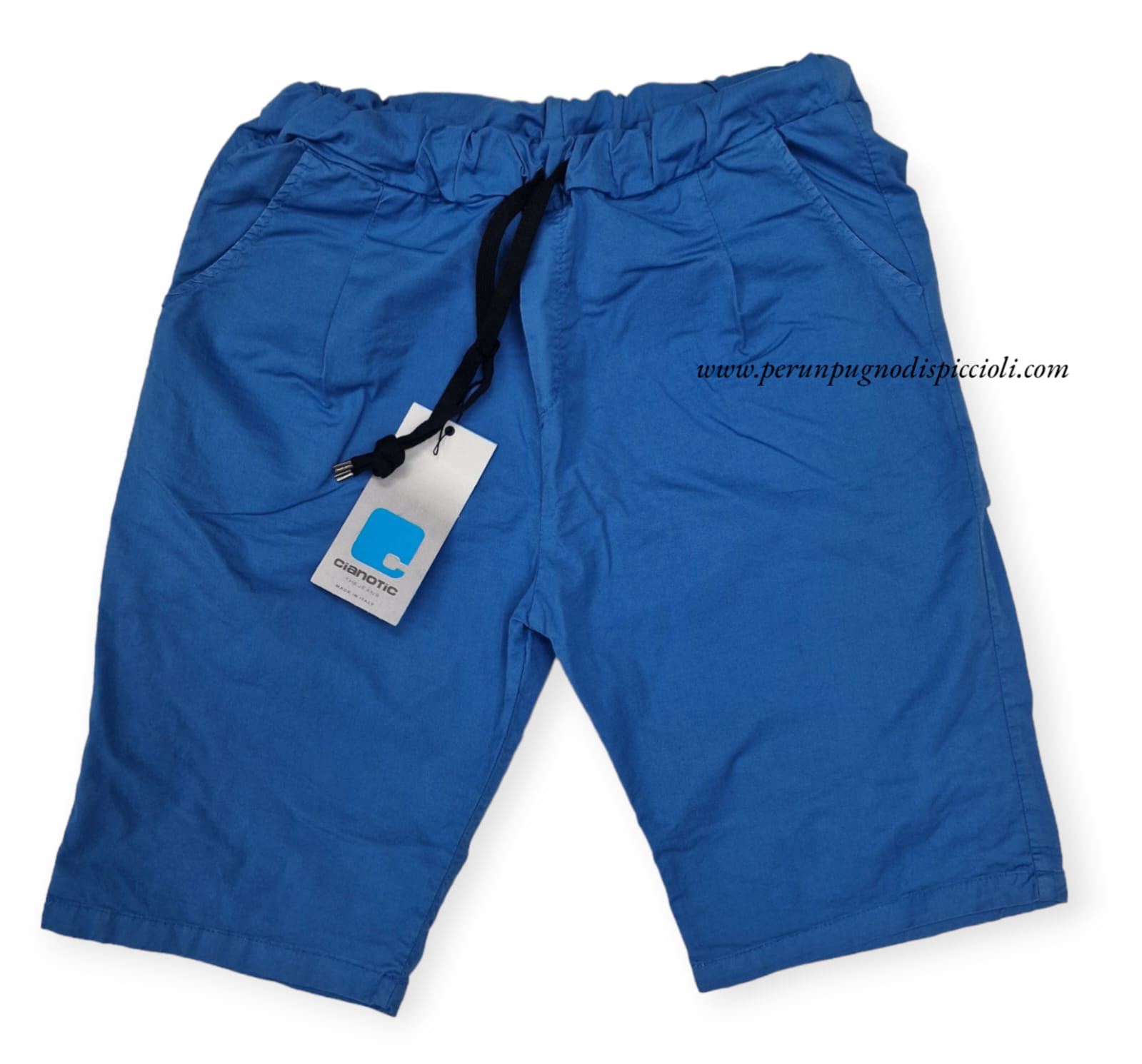 Shorts Cianotic con elastico art: Luis cotton
