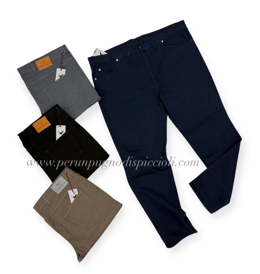 Pantalone Imagine 5/ tasche in gabardina