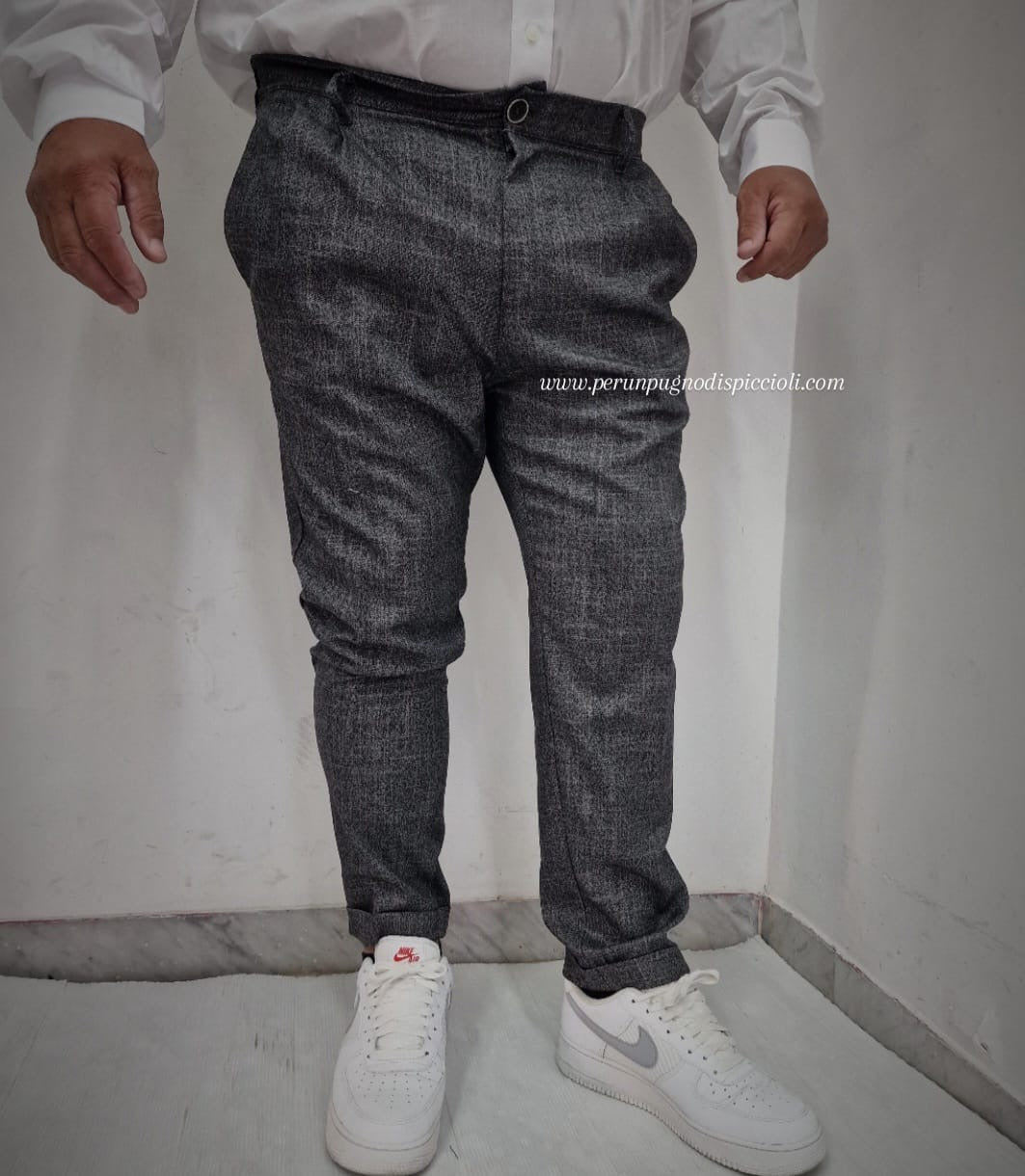 Pantalone mezzo elastico fiammato Reset 2.0