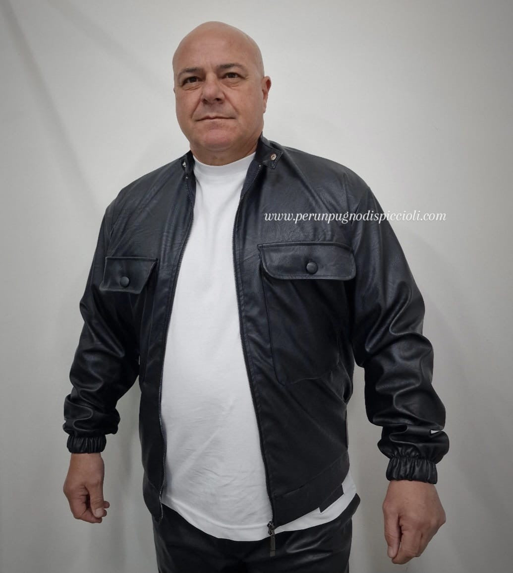 Giubbotto Reset 2.0 in ecopelle over