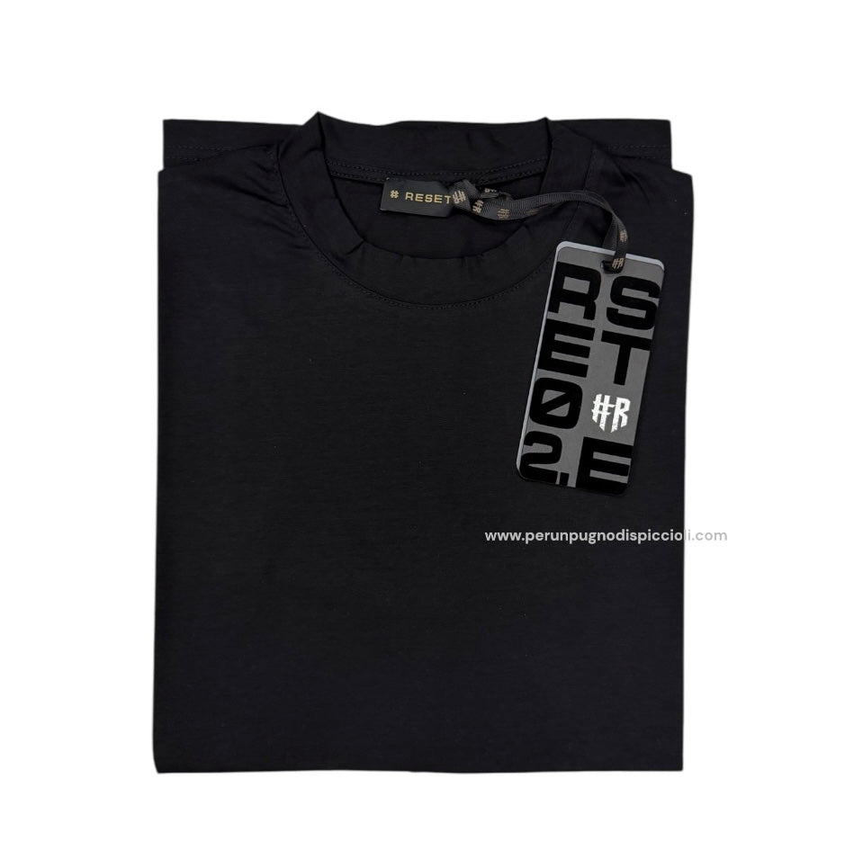 T-Shirt Reset 2.0 in filo di scozia