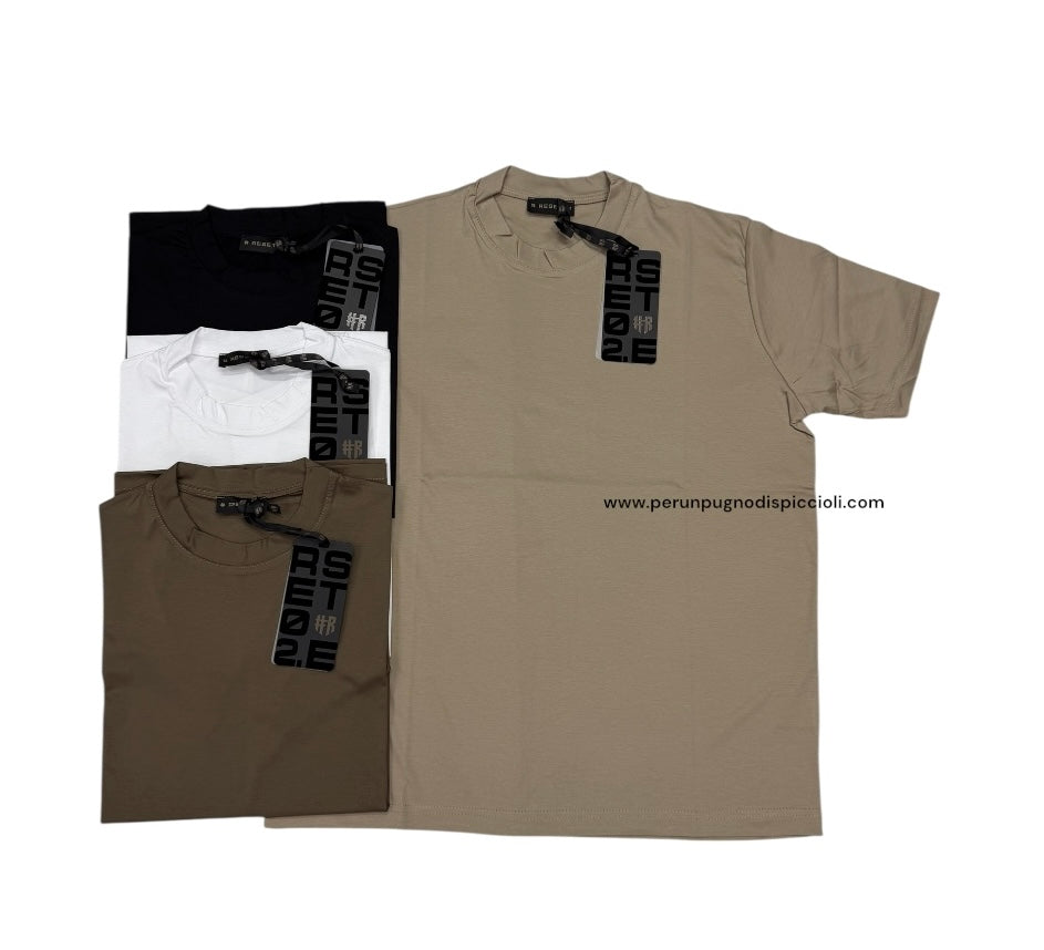 T-Shirt Reset 2.0 in filo di scozia