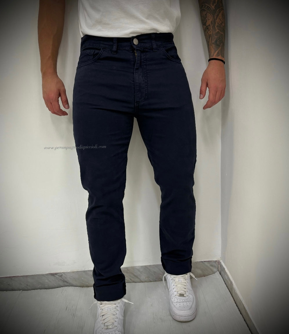 Pantalone Morris in gabardina 5 tasche art: mw cotton