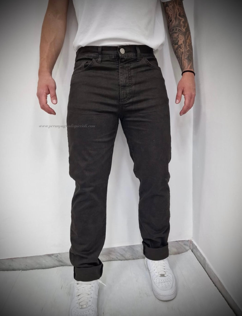 Pantalone Morris in gabardina 5 tasche art: mw cotton